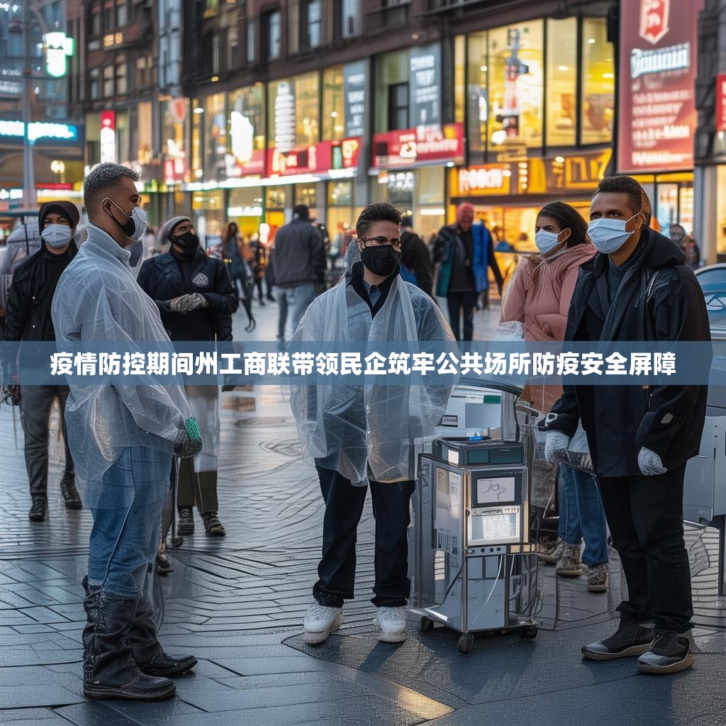 疫情防控期间州工商联带领民企筑牢公共场所防疫安全屏障